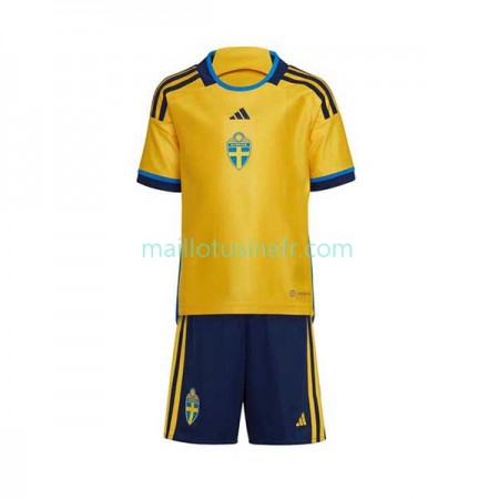 Maillot de Foot Suède Domicile 2022-23 - Enfant